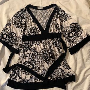 Vintage Asian inspired top